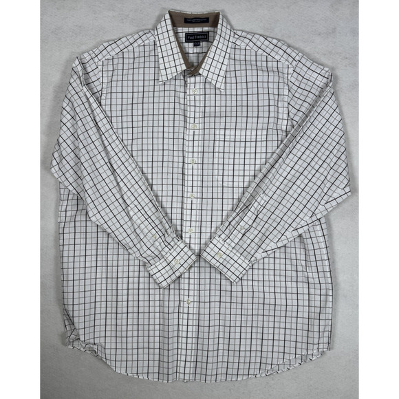 Paul Frederick Men's 17.5x34 dress shirt Non Iron 100% Cotton (Lot of 3) - Picture 5 of 14